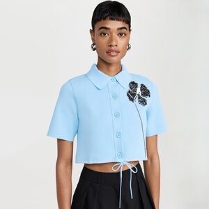 PH5 Orca Algae Polo Shirt in Blue Black